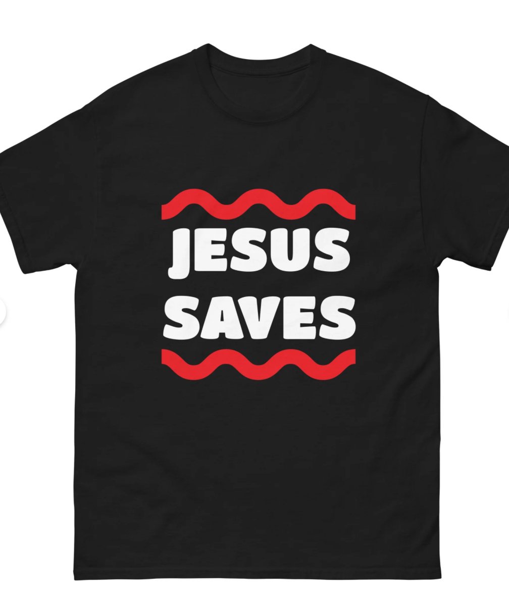 Green tshirt that has purple writing saying Brain Storming Superpowers with a brain having a lighting bolt through it. 